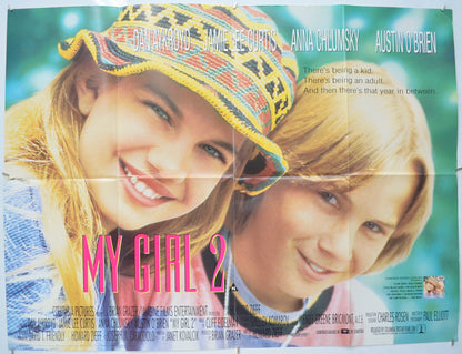 My Girl 2 Original Quad Poster - Film Poster - Movie Poster