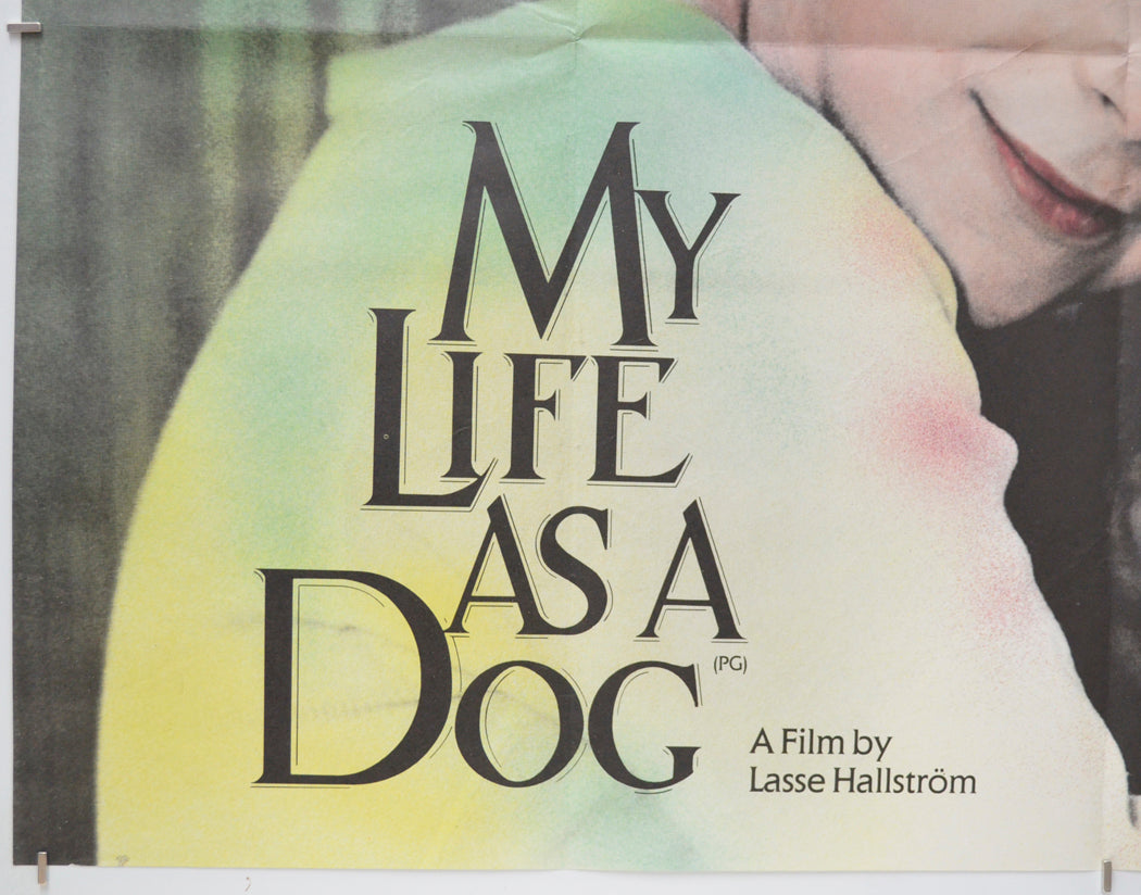 MY LIFE AS A DOG (Bottom Left) Cinema Quad Movie Poster 