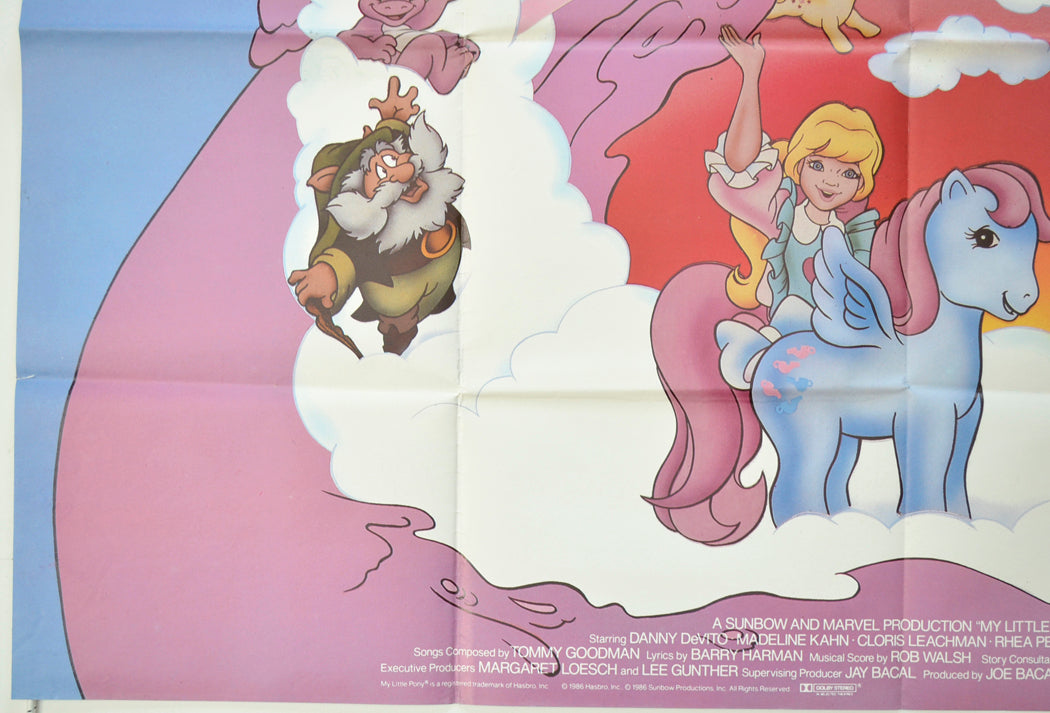 MY LITTLE PONY (Bottom Left) Cinema Quad Movie Poster 