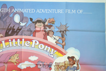 MY LITTLE PONY (Top Right) Cinema Quad Movie Poster 