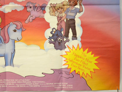 MY LITTLE PONY (Bottom Right) Cinema Quad Movie Poster 