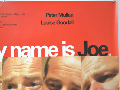 MY NAME IS JOE (Top Right) Cinema Quad Movie Poster 