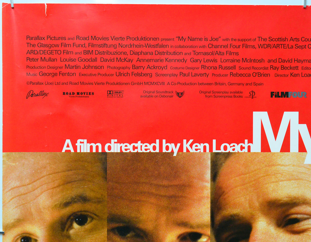 My Name Is Joe (Top Left) Cinema Quad Movie Poster 