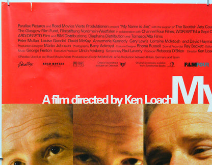 My Name Is Joe (Top Left) Cinema Quad Movie Poster 