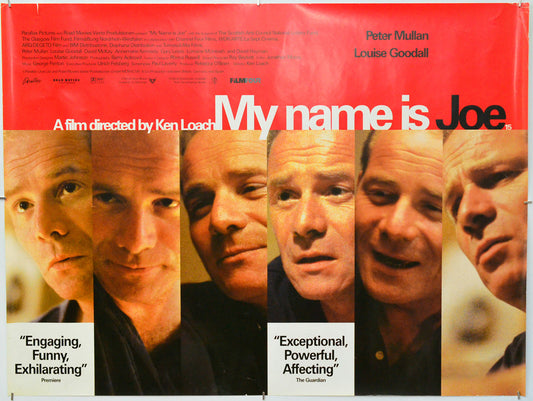 My Name Is Joe - Original Quad Poster - Film Poster - Movie Poster
