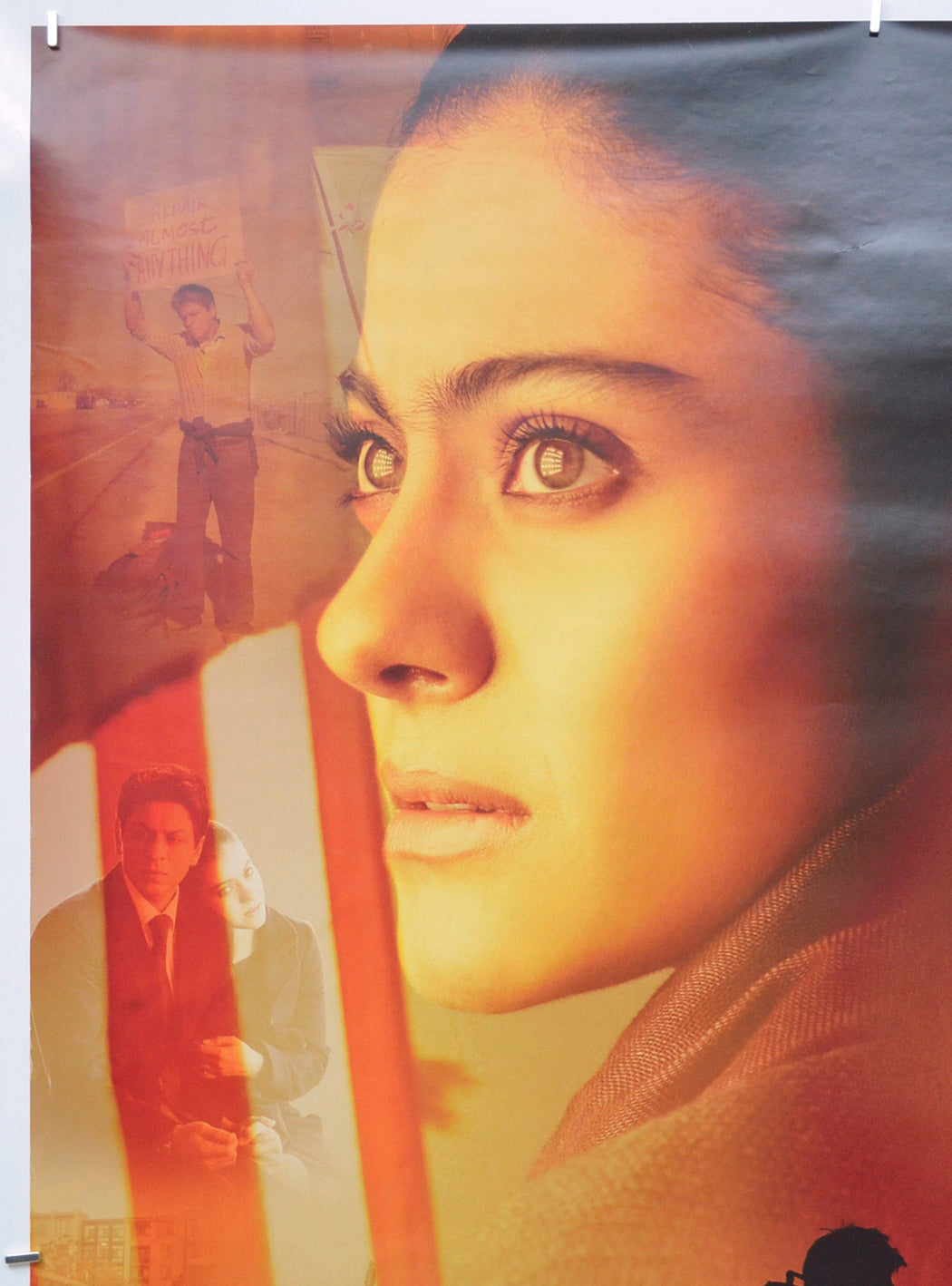 MY NAME IS KHAN (Top Left) Cinema One Sheet Movie Poster 