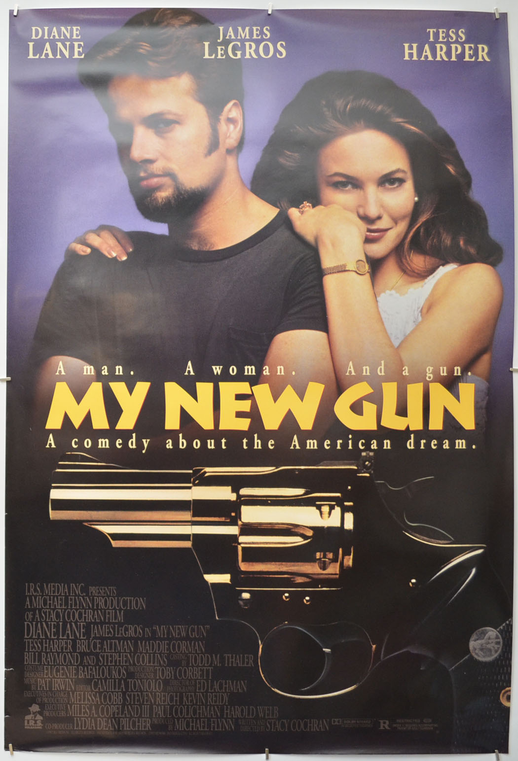 My New Gun  Original One Sheet Poster - Film Poster - Movie Poster