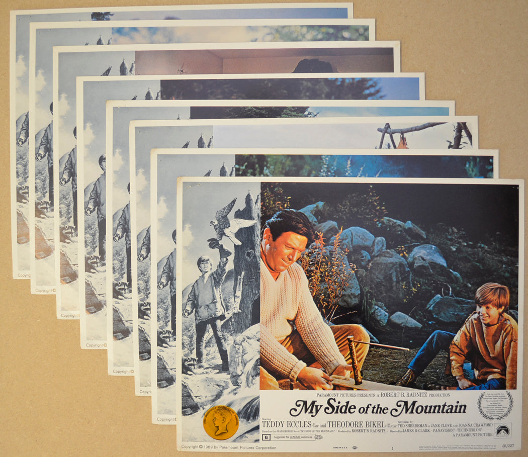 My Side Of The Mountain Set Of 8 Original Cinema Lobby Cards 