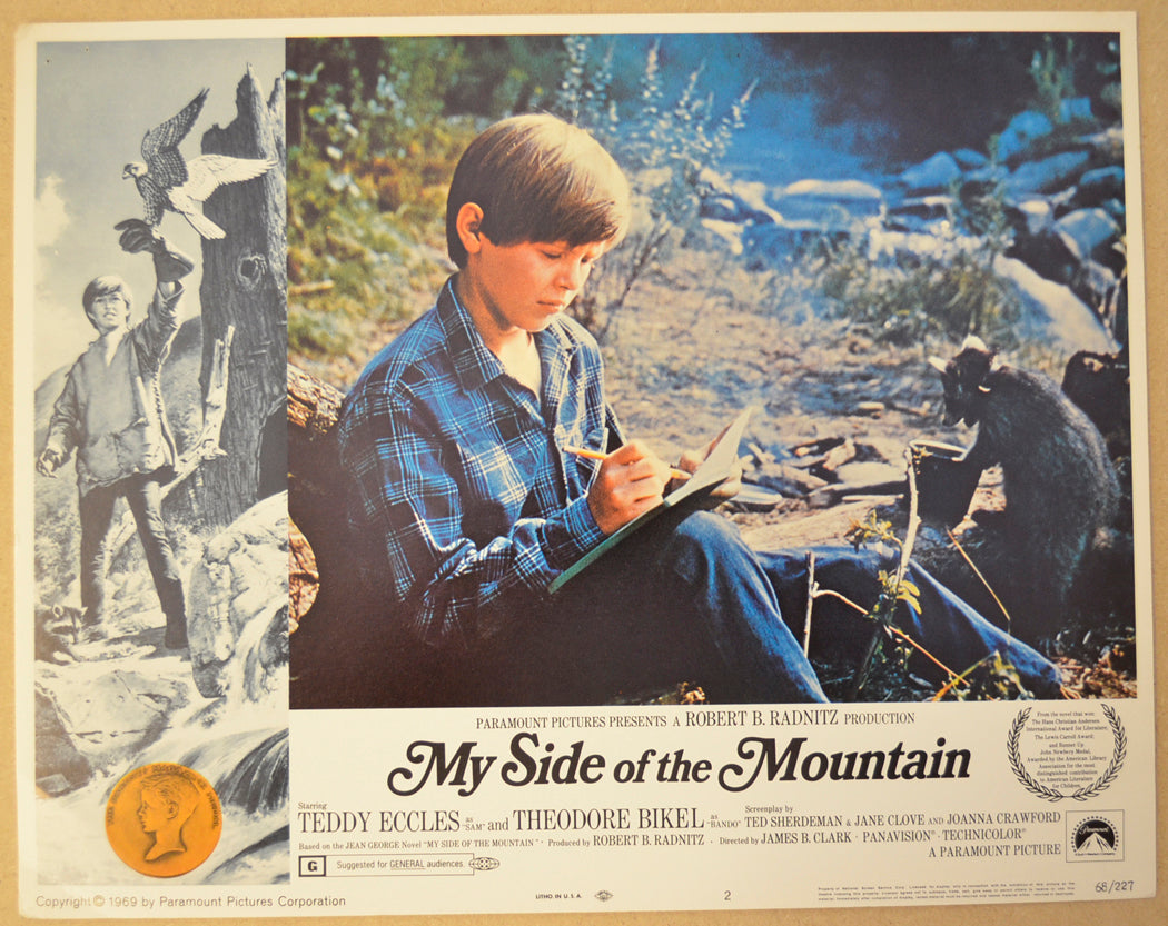 MY SIDE OF THE MOUNTAIN (Card 2) Cinema Lobby Card Set 