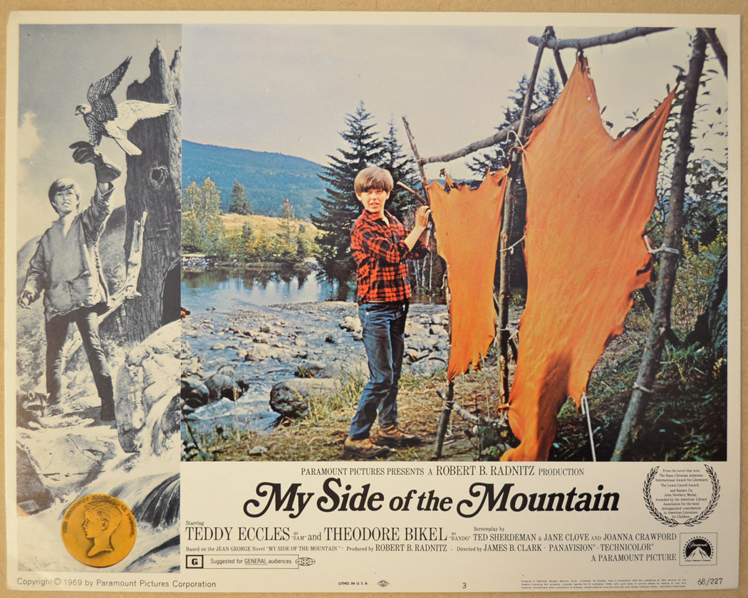 MY SIDE OF THE MOUNTAIN (Card 3) Cinema Lobby Card Set 