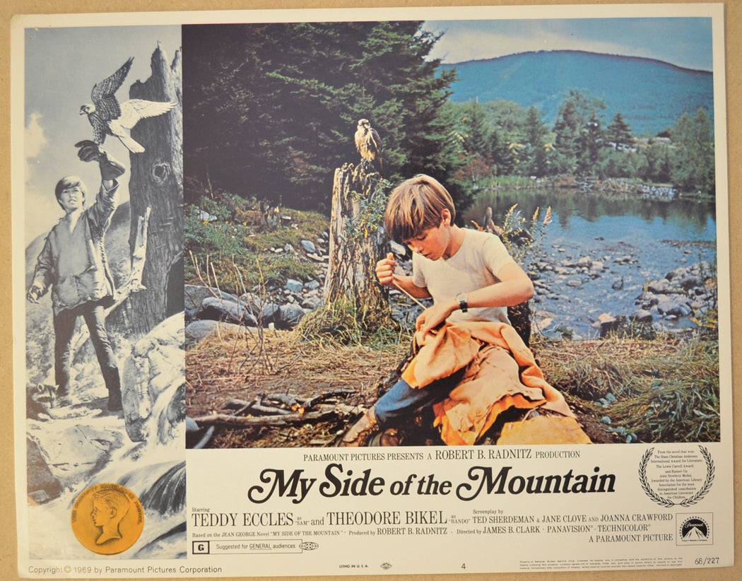 MY SIDE OF THE MOUNTAIN (Card 4) Cinema Lobby Card Set 