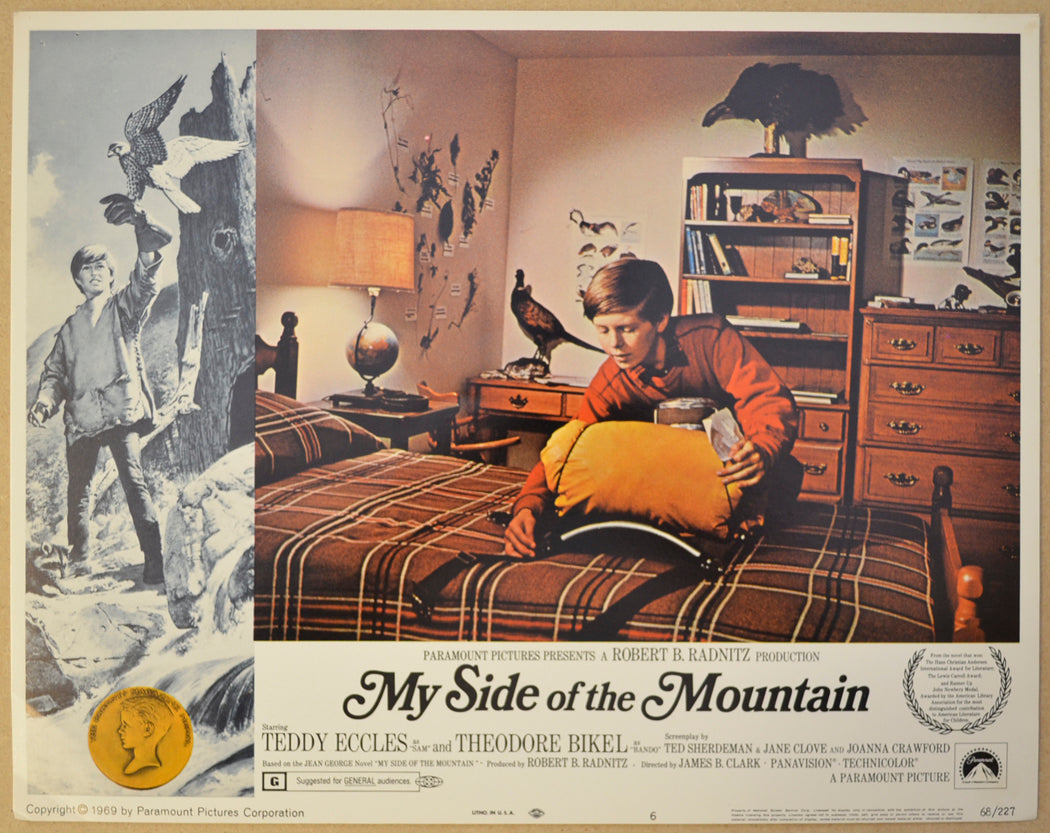 MY SIDE OF THE MOUNTAIN (Card 6) Cinema Lobby Card Set 