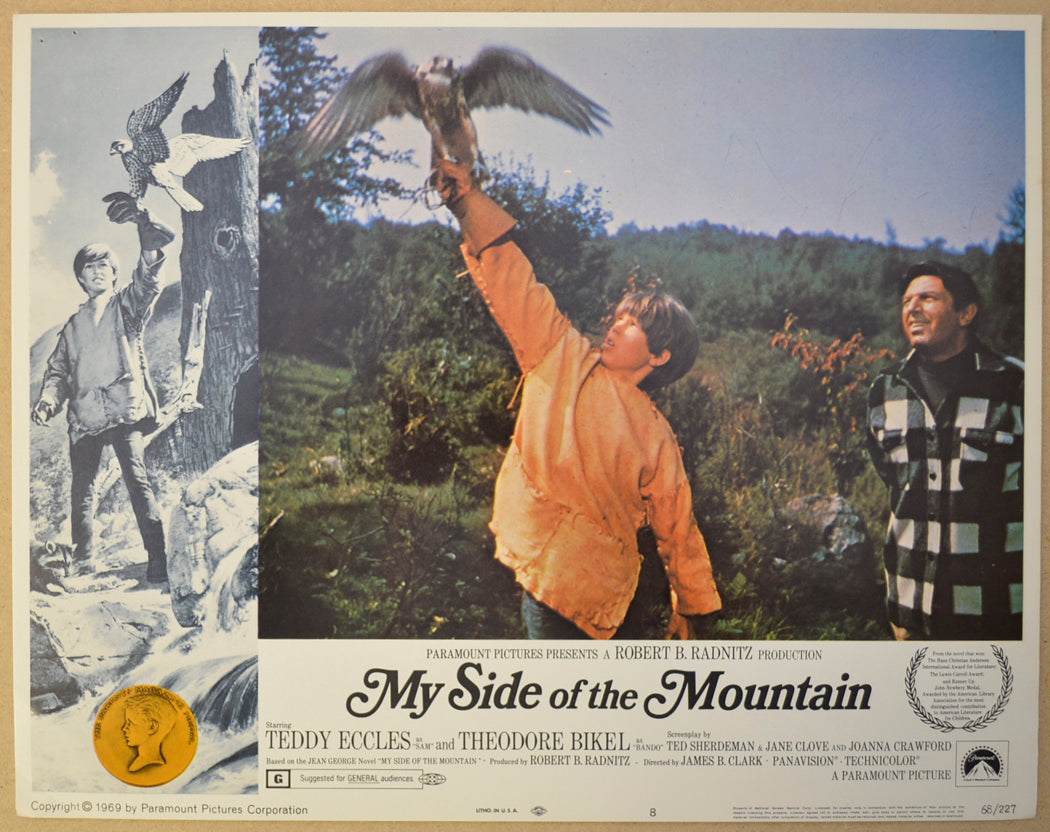 MY SIDE OF THE MOUNTAIN (Card 8) Cinema Lobby Card Set 