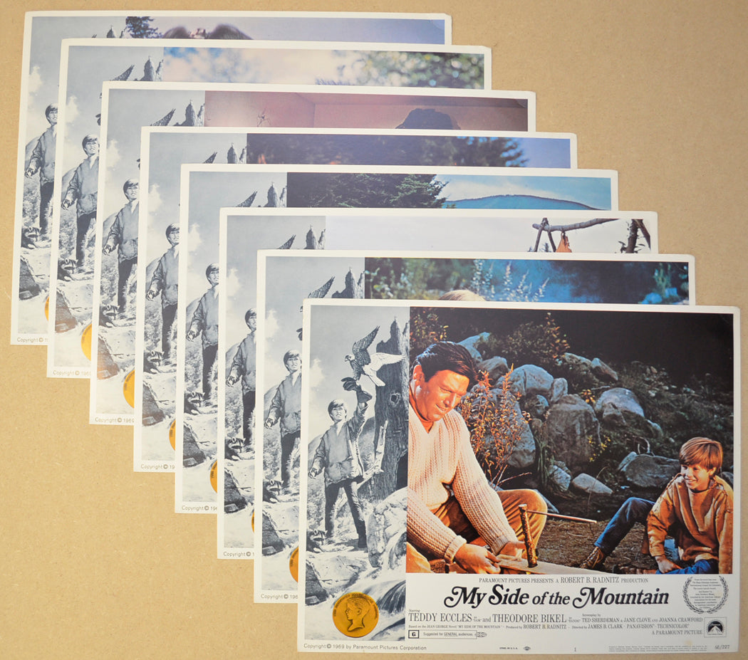 My Side Of The Mountain Set Of 8 Original Cinema Lobby Cards 