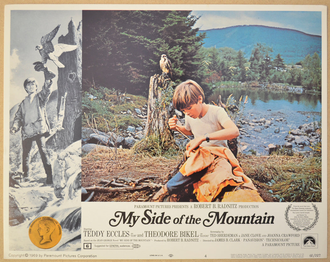 MY SIDE OF THE MOUNTAIN (Card 4) Cinema Lobby Card Set 