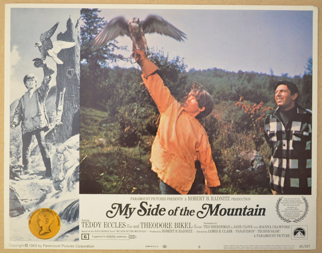 MY SIDE OF THE MOUNTAIN (Card 8) Cinema Lobby Card Set 