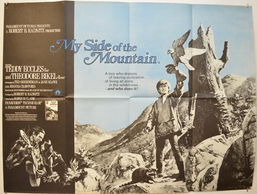 My Side Of The Mountain Original Quad Poster - Film Poster - Movie Poster