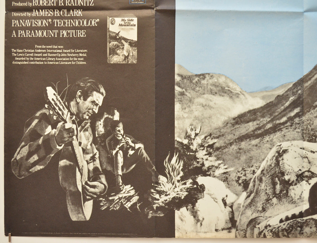 MY SIDE OF THE MOUNTAIN (Bottom Left) Cinema Quad Movie Poster 