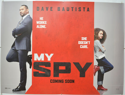 My Spy - Original Quad Poster - Film Poster - Movie Poster