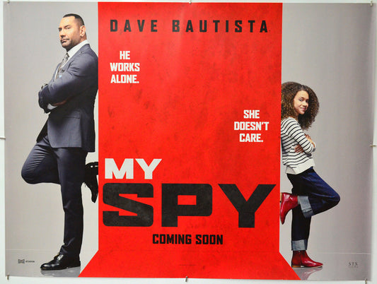 My Spy - Original Quad Poster - Film Poster - Movie Poster