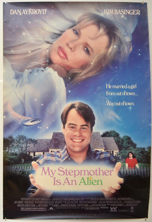 My Stepmother Is An Alien Original One Sheet Poster - Film Poster - Movie Poster