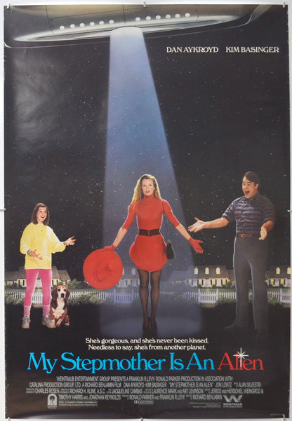 My Stepmother Is An Alien Original One Sheet Poster - Film Poster - Movie Poster