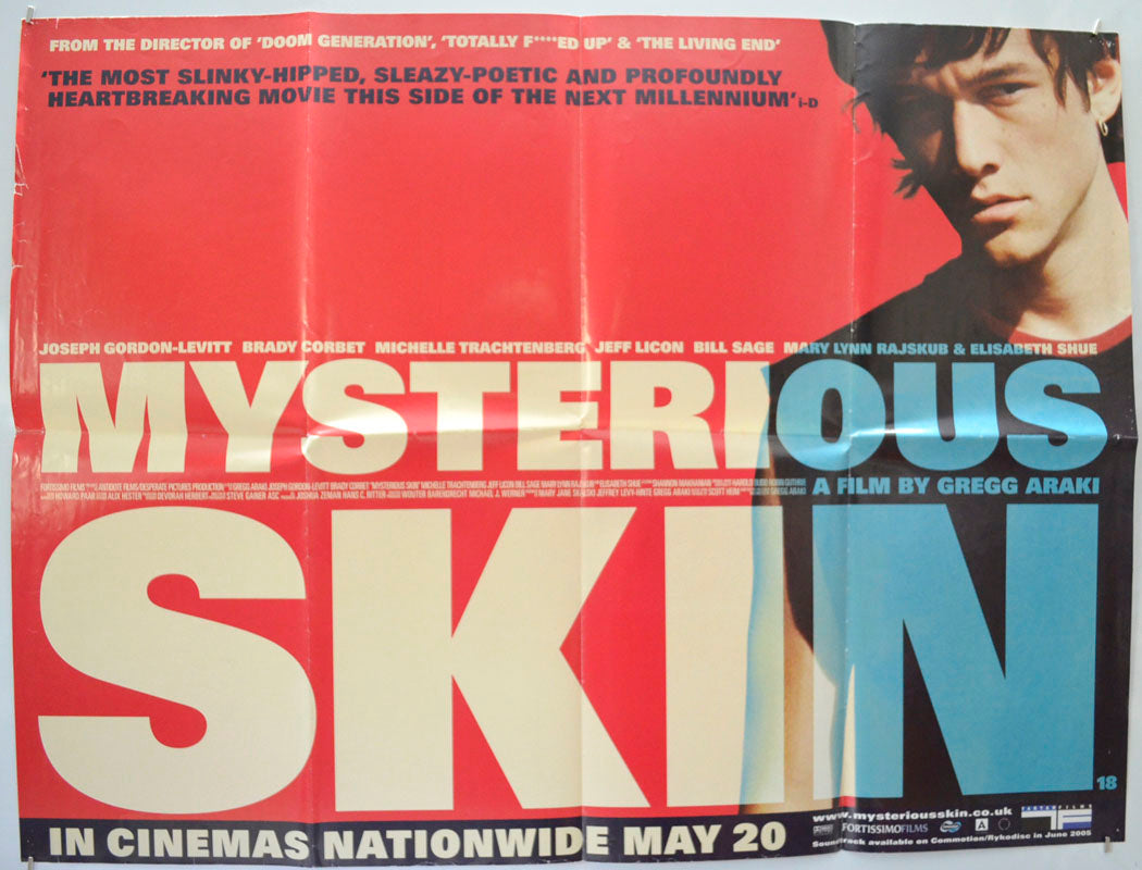 Mysterious Skin Original Quad Poster - Film Poster - Movie Poster