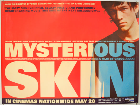 Mysterious Skin Original Quad Poster - Film Poster - Movie Poster  