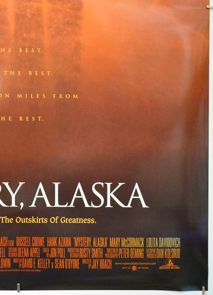 MYSTERY, ALASKA (Bottom Right) Cinema One Sheet Movie Poster 