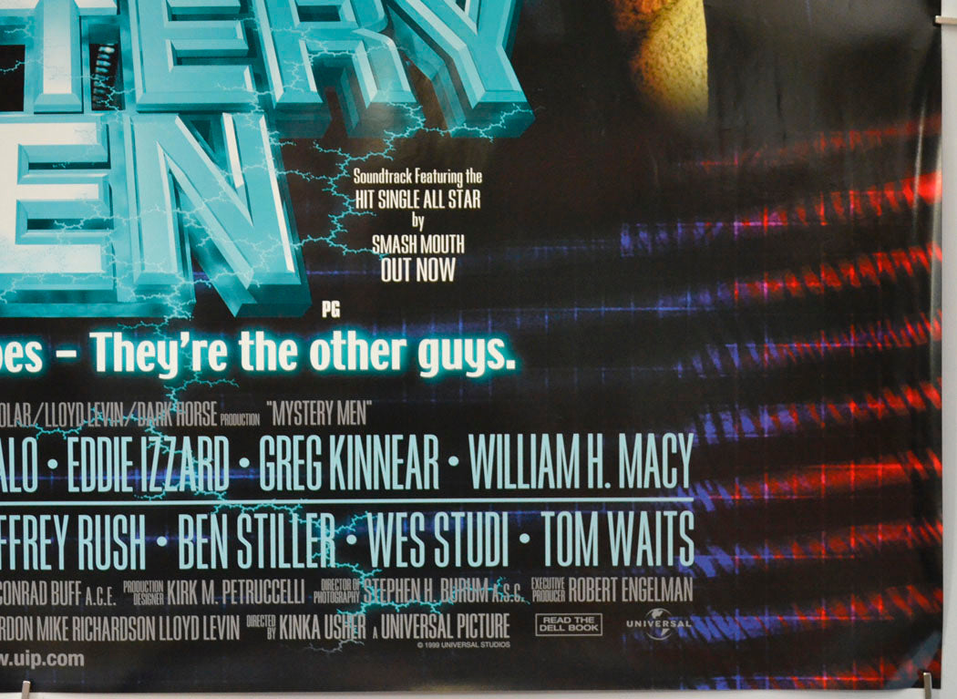 MYSTERY MEN (Bottom Right) Cinema Quad Movie Poster 