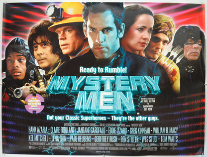 Mystery Men Original Quad Poster - Film Poster - Movie Poster