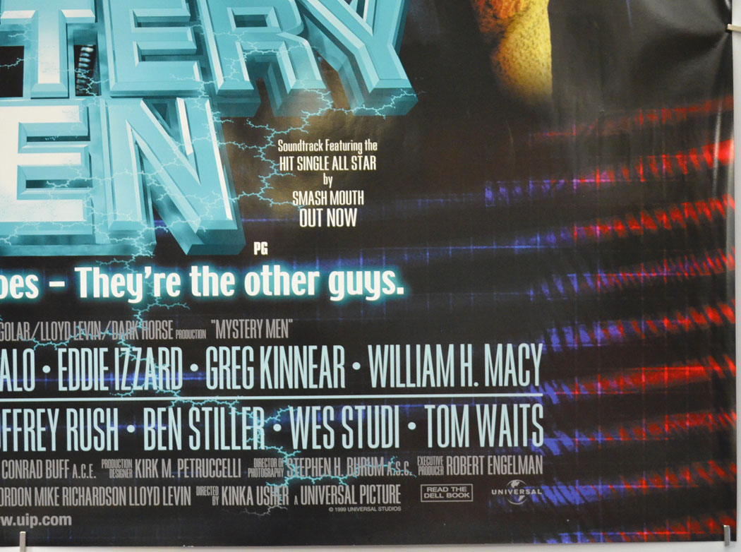 MYSTERY MEN (Bottom Right) Cinema Quad Movie Poster 