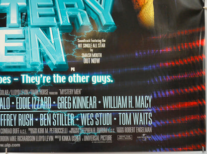 MYSTERY MEN (Bottom Right) Cinema Quad Movie Poster 