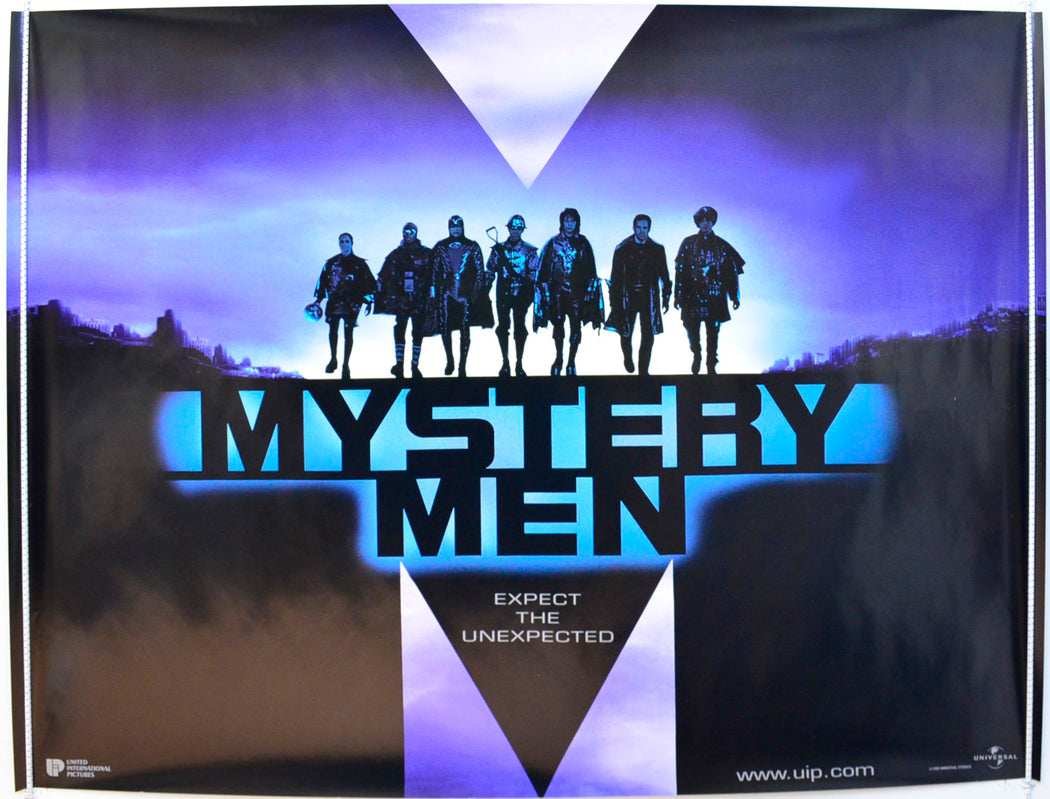 Mystery Men  Original British Quad Poster - Film Poster - Movie Poster 