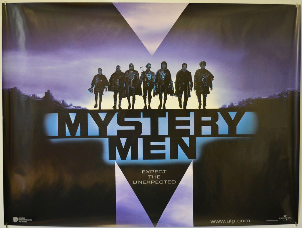 Mystery Men  (Teaser / Advance Version) Original Quad Poster - Film Poster - Movie Poster