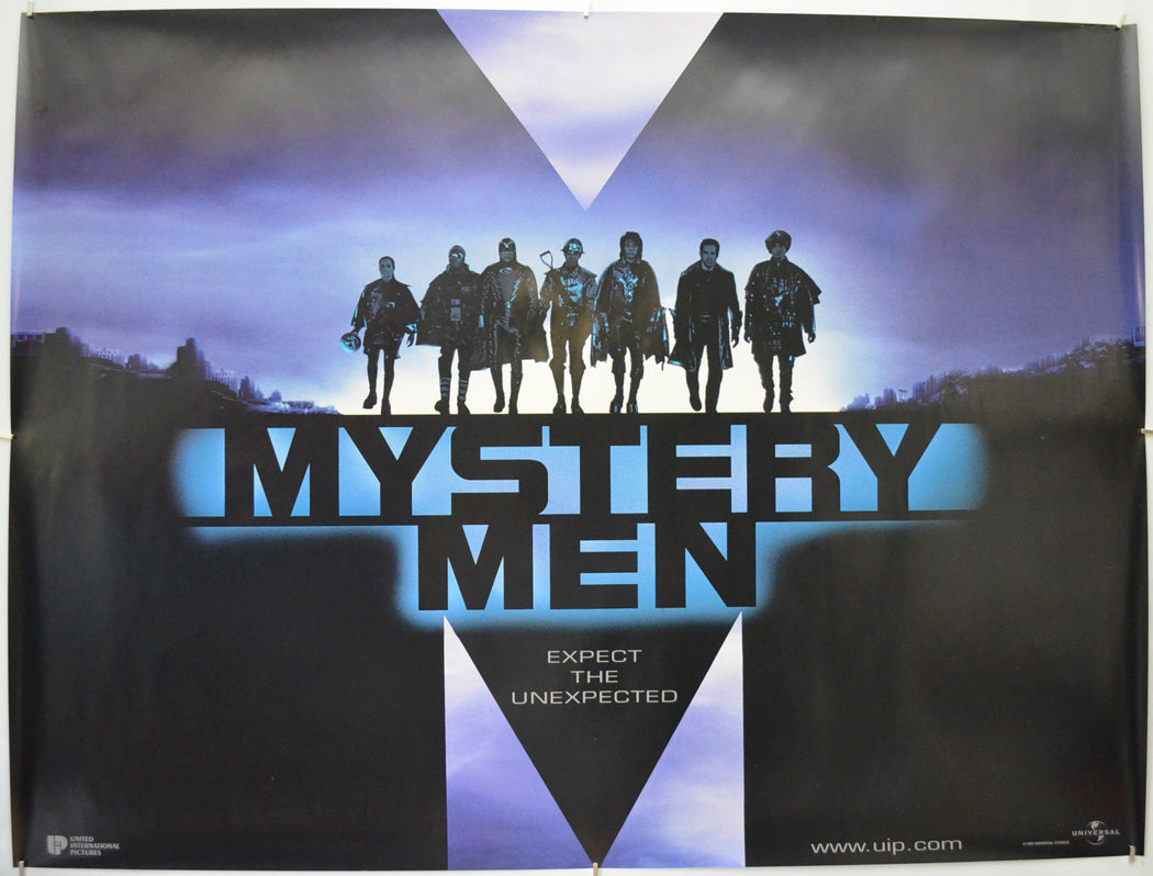 Mystery Men (Teaser / Advance Version) Original Quad Poster - Film Poster - Movie Poster