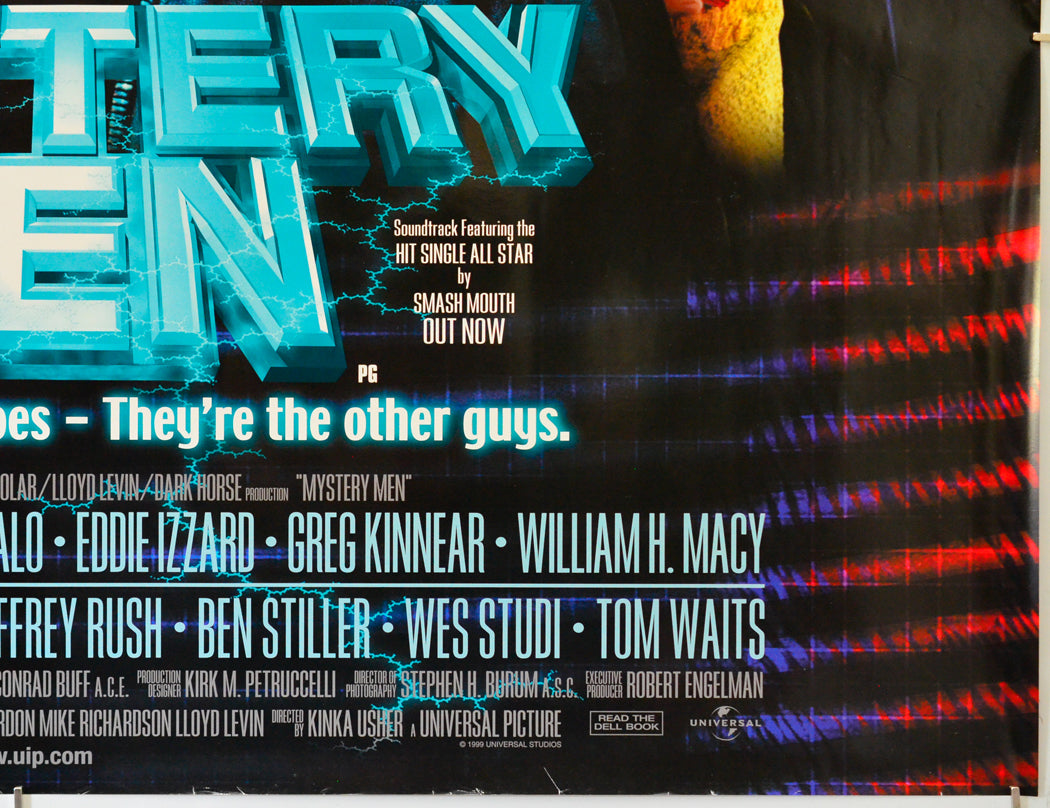Mystery Men (Bottom Right) Cinema Quad Movie Poster 