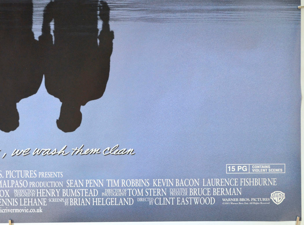 MYSTIC RIVER (Bottom Right) Cinema Quad Movie Poster 