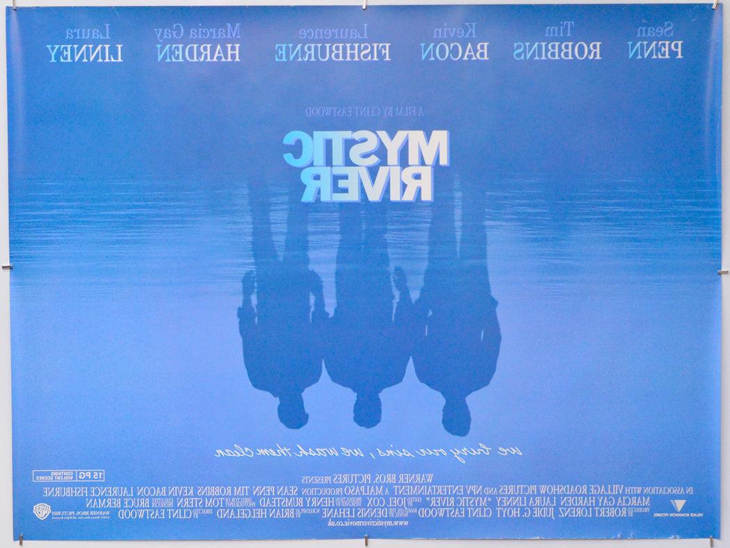Mystic River (Back) Cinema Quad Movie Poster 