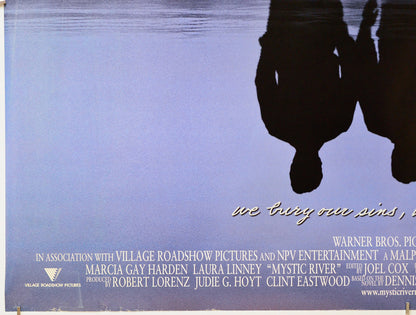 Mystic River (Bottom Left) Cinema Quad Movie Poster 