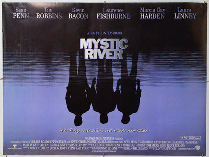 Mystic River - Original Quad Poster - Film Poster - Movie Poster