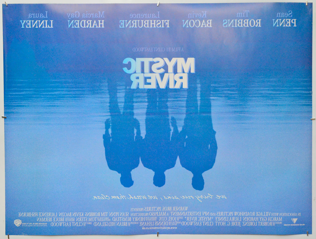 Mystic River (Back) Cinema Quad Movie Poster 