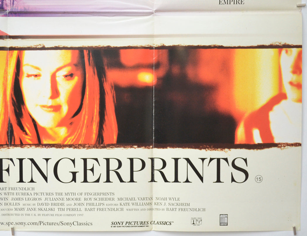 THE MYTH OF FINGERPRINTS (Bottom Right) Cinema Quad Movie Poster 