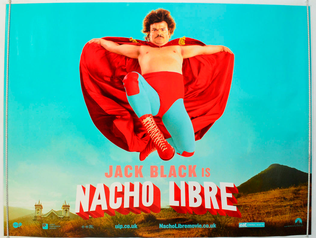 Nacho Libre   (Teaser / Advance Version) Original British Quad Poster - Film Poster - Movie Poster