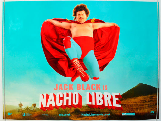 Nacho Libre   (Teaser / Advance Version) Original British Quad Poster - Film Poster - Movie Poster