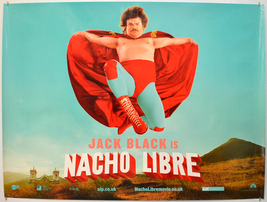 Nacho Libre  (Teaser / Advance Version) Original Quad Poster - Film Poster - Movie Poster  