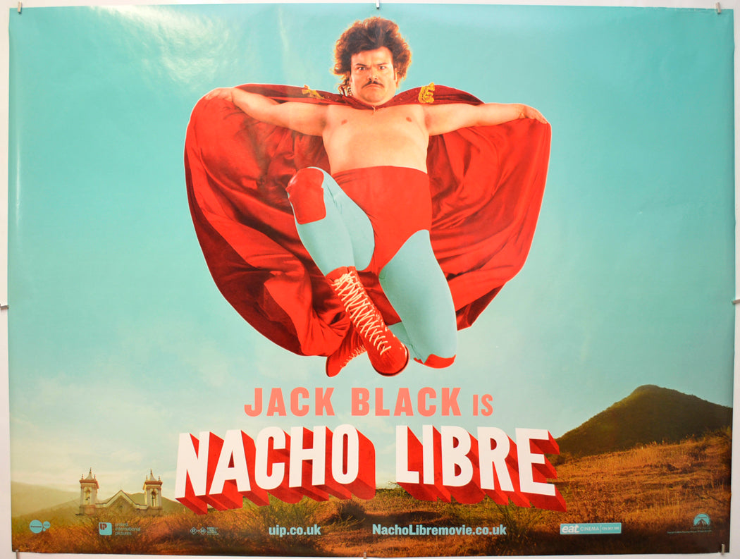 Nacho Libre (Teaser / Advance Version)  Original Quad Poster - Film Poster - Movie Poster