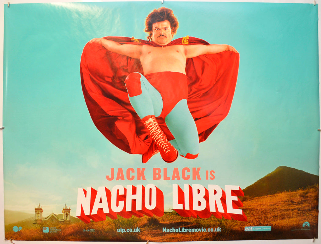 Nacho Libre (Teaser / Advance Version)  Original Quad Poster - Film Poster - Movie Poster