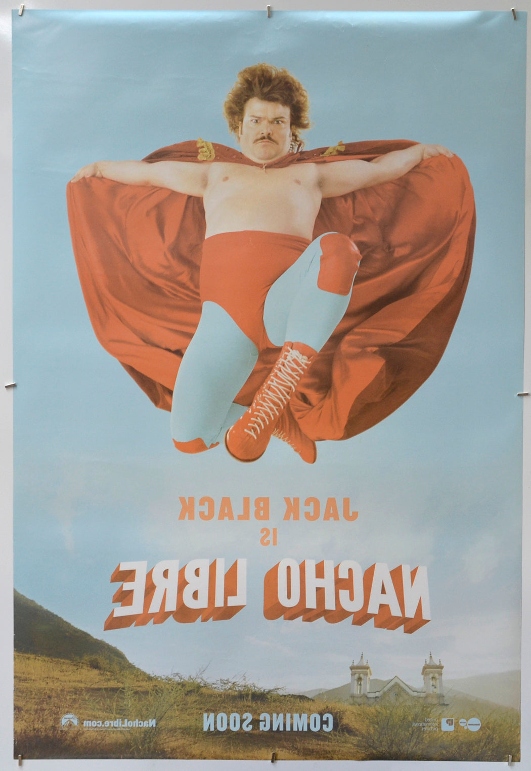 Nacho Libre (Back) Cinema One Sheet Movie Poster 