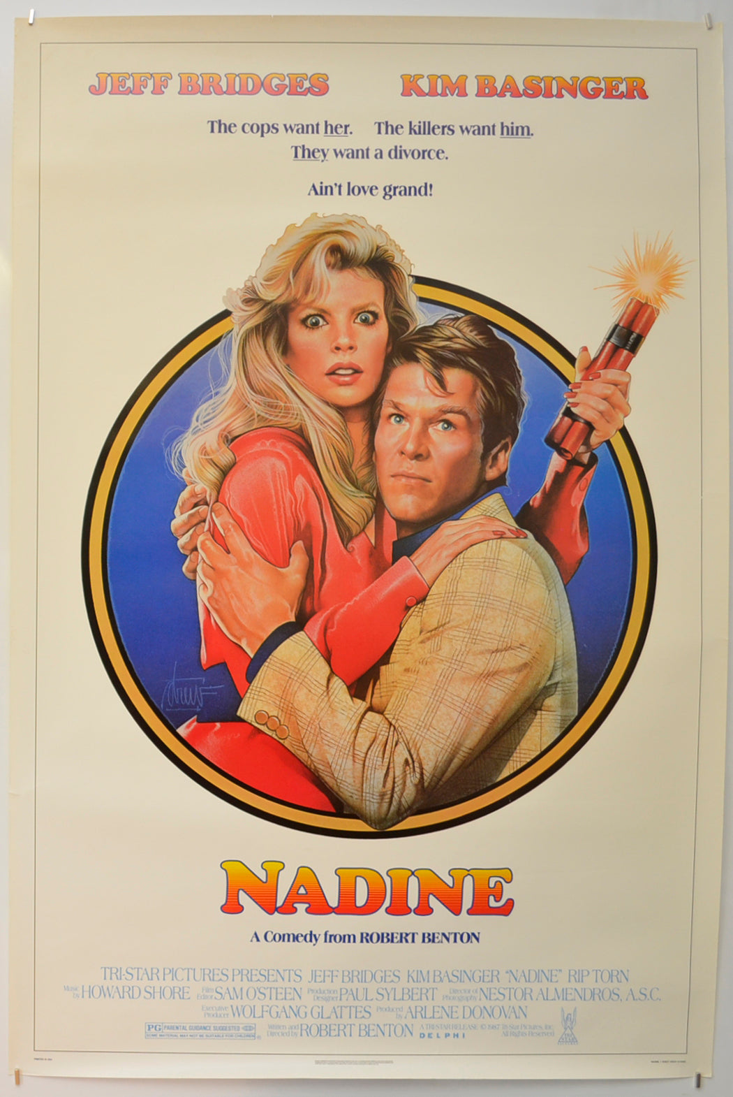 Nadine  Original One Sheet Poster - Film Poster - Movie Poster